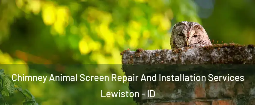  Chimney Animal Screen Repair And Installation Services Lewiston - ID