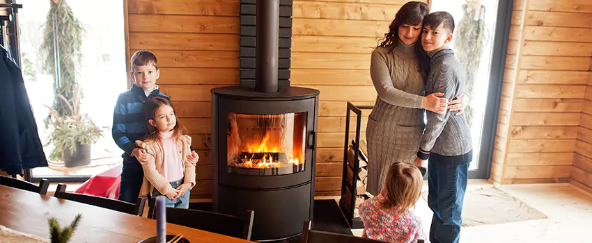 Morso Cast Iron Fireplace Insert Installation in Lewiston, Idaho