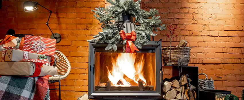 Travis Industries Linear Gas Fireplace Installation in Lewiston, Idaho